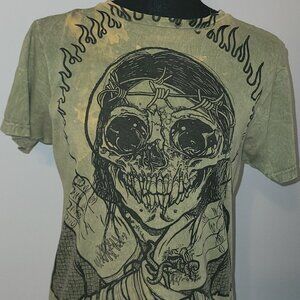 Distressed Pushead shirt by Converge